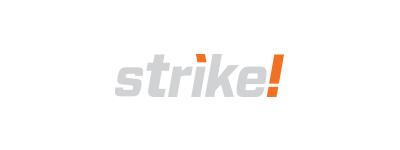 logo for STRIKE! brand
